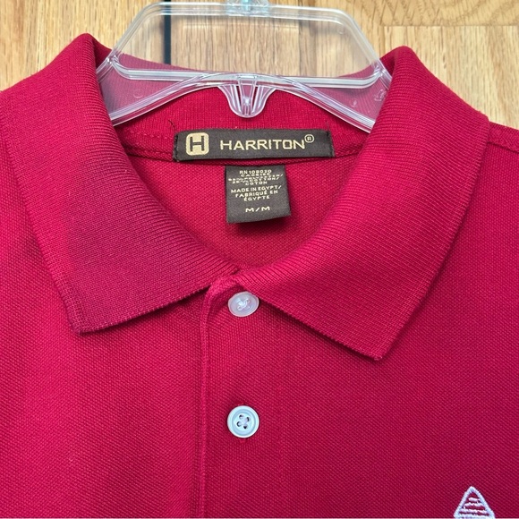 Red Polo Shirt unisex size M - Picture 5 of 6